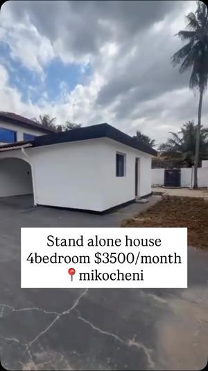 Nyumba ya vyumba vinne inapangishwa Mikocheni, Dar Es Salaam Nyumba ya vyumba vinne inapangishwa Mikocheni, Dar Es Salaam