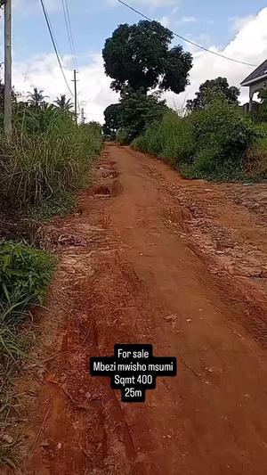 Viwanja vinauzwa Mbezi Mwisho Msumi, Dar Es Salaam sqm 400