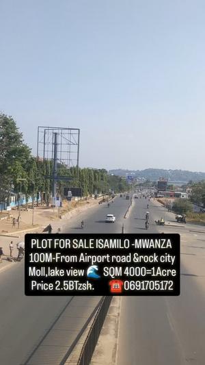 Kiwanja kinauzwa Isamilo, Mwanza sqm 4000 Kiwanja kinauzwa Isamilo, Mwanza sqm 4000