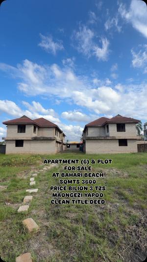 Kiwanja kinauzwa Bahari Beach, Dar Es Salaam sqm 3600 Kiwanja kinauzwa Bahari Beach, Dar Es Salaam sqm 3600
