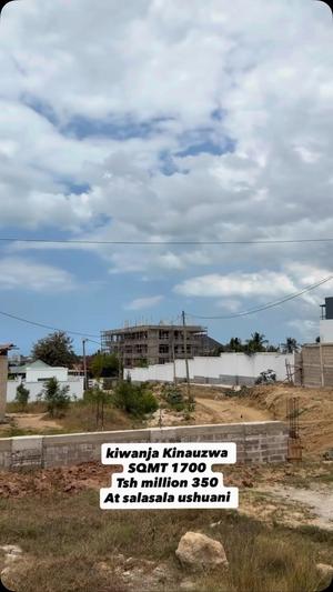 Residential Plot for Sale in Salasala Ushuan, Dar Es Salaam (1700 sqm)