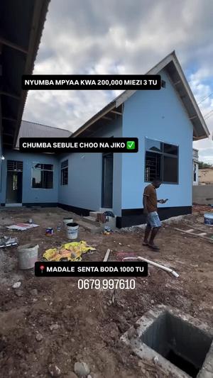 Nyumba ya chumba kimoja inapangishwa Madale Mwisho, Dar Es Salaam Nyumba ya chumba kimoja inapangishwa Madale Mwisho, Dar Es Salaam