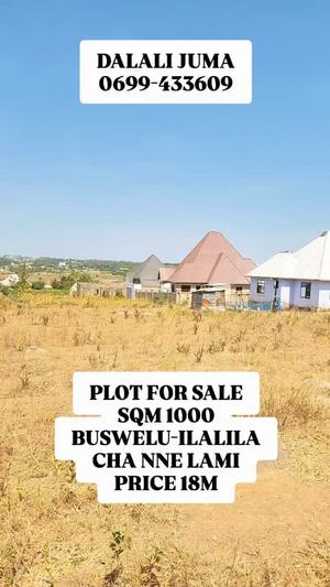 Kiwanja kinauzwa Buswelu Ilalila, Mwanza sqm 1000 Kiwanja kinauzwa Buswelu Ilalila, Mwanza sqm 1000
