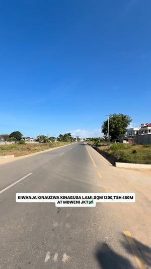 Residential Plot for Sale in Mbeweni Jkt, Dar Es Salaam (1200 sqm) Residential Plot for Sale in Mbeweni Jkt, Dar Es Salaam (1200 sqm)