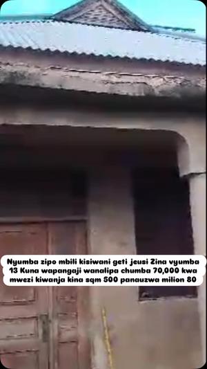 Nyumba ya vyumba 13 inauzwa Kisiwani, Dar Es Salaam (500 sqm)