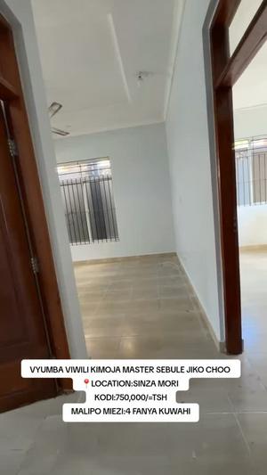 Nyumba ya vyumba viwili inapangishwa Sinza Mori, Dar Es Salaam