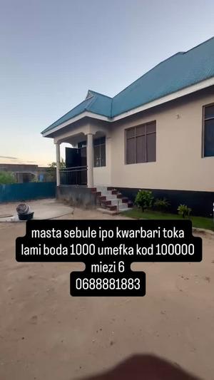 1 Bedroom House for Rent in Mbezi, Dar Es Salaam 1 Bedroom House for Rent in Mbezi, Dar Es Salaam