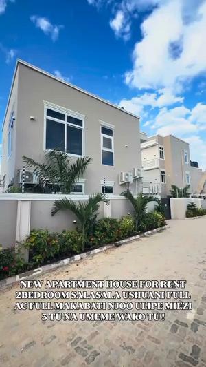 Apartment ya vyumba viwili inapangishwa Salasala Ushuarini, Dar Es Salaam