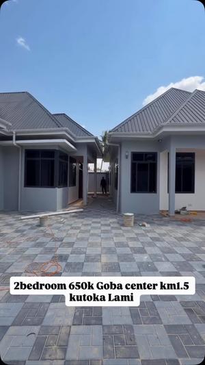 Nyumba ya vyumba viwili inapangishwa Goba Center, Dar Es Salaam Nyumba ya vyumba viwili inapangishwa Goba Center, Dar Es Salaam