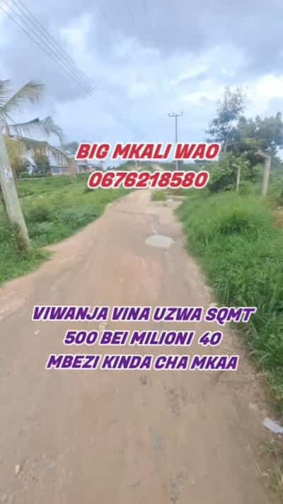 Viwanja vinauzwa Mbezi Kibanda cha Mkaa, Dar Es Salaam (500 sqm)