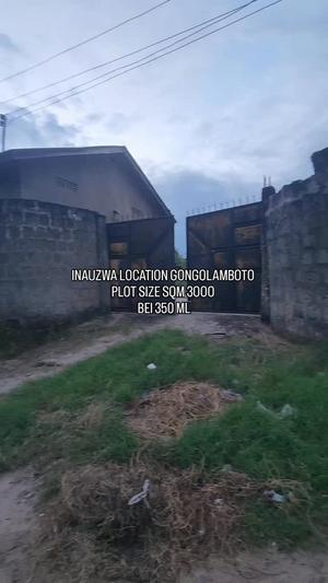 Kiwanja kinauzwa Gongolamboto, Dar Es Salaam (3000 sqm) Kiwanja kinauzwa Gongolamboto, Dar Es Salaam (3000 sqm)