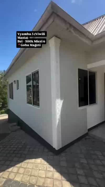 Apartment ya vyumba vitatu inapangishwa Goba Mageti, Dar Es Salaam