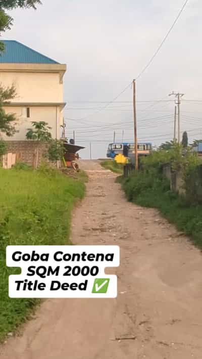 Residential Plot for Sale in Goba Contena, Dar Es Salaam (2000 sqm)