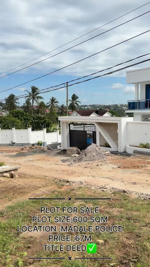 Kiwanja kinauzwa Madale Police, Dar Es Salaam sqm 600
