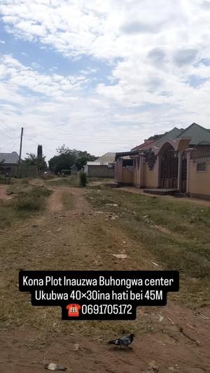Plot for sale in Buhongwa Center, Mwanza sqm 1200 Plot for sale in Buhongwa Center, Mwanza sqm 1200