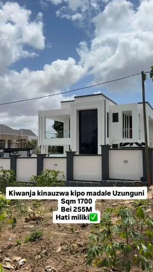 Kiwanja kinauzwa Madale Uzunguni, Dar Es Salaam (1700 sqm) Kiwanja kinauzwa Madale Uzunguni, Dar Es Salaam (1700 sqm)