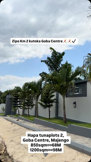 Residential Plot for Sale in Goba Center Majengo, Dar Es Salaam (850 sqm) Residential Plot for Sale in Goba Center Majengo, Dar Es Salaam (850 sqm)
