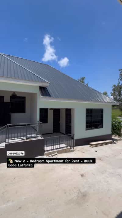 Apartment ya vyumba viwili inapangishwa Goba Lastanza, Dar Es Salaam