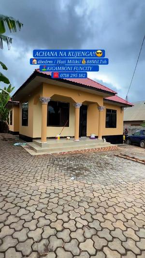 4 Bedrooms House for Sale in Kigamboni Funcity, Dar Es Salaam (600 sqm)
