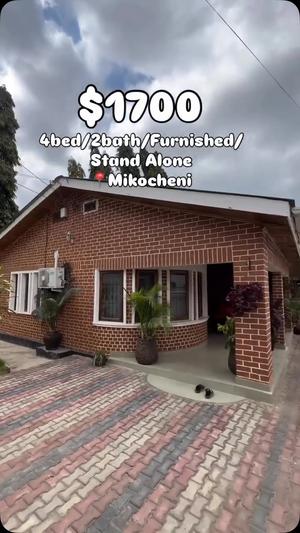 4 Bedrooms Furnished House for Rent in Mikocheni, Dar Es Salaam 4 Bedrooms Furnished House for Rent in Mikocheni, Dar Es Salaam