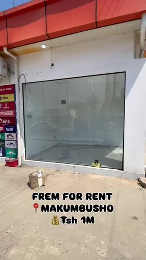 Frame ya Biashara inapangishwa Makumbusho, Dar Es Salaam