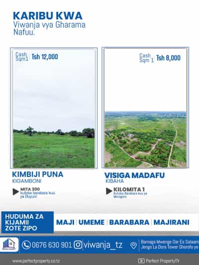 Viwanja vinauzwa Kigamboni Mwembemdogo, Kigamboni Rasbamba, Kigamboni Cheka, Kigamboni Kimbiji Puna, Kibaha Pangani, Kibamba Kibwegere, Kibaha Visiga, Bagamoyo Makurunge, Bagamoyo Kerege, Dar Es Salaam Viwanja vinauzwa Kigamboni Mwembemdogo, Kigamboni Rasbamba, Kigamboni Cheka, Kigamboni Kimbiji Puna, Kibaha Pangani, Kibamba Kibwegere, Kibaha Visiga, Bagamoyo Makurunge, Bagamoyo Kerege, Dar Es Salaam