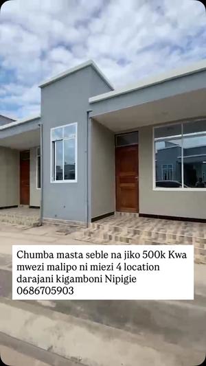 Nyumba ya chumba kimoja inapangishwa Darajani Kigamboni, Dar Es Salaam