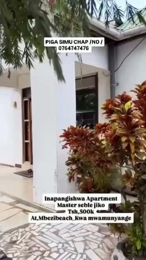 1 Bedroom House for Rent in Mbezi Beach Africana, Dar Es Salaam 1 Bedroom House for Rent in Mbezi Beach Africana, Dar Es Salaam