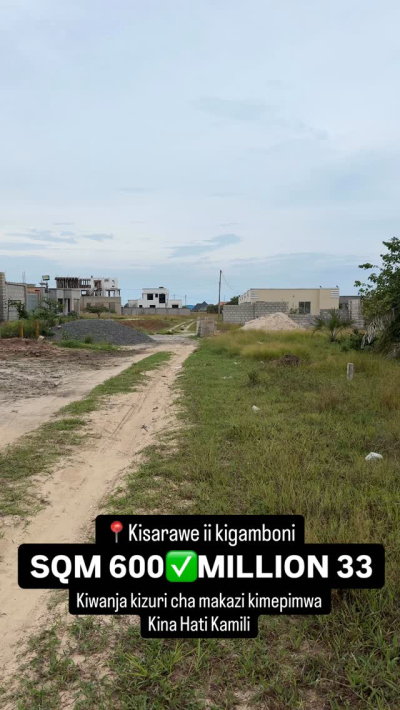 Plot for sale in Kigamboni, Dar Es Salaam Plot for sale in Kigamboni, Dar Es Salaam