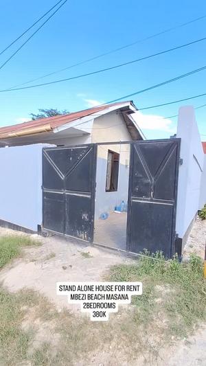 2 Bedrooms House for Rent in Mbezi Beach Masana, Dar Es Salaam