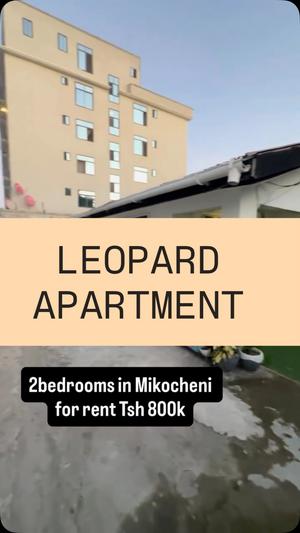 Apartment ya vyumba viwili inapangishwa Mikocheni, Dar Es Salaam