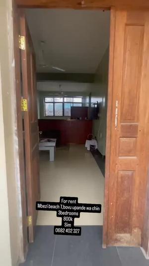 Nyumba ya vyumba vitatu inapangishwa Mbezi Beach Tank Bovu, Dar Es Salaam