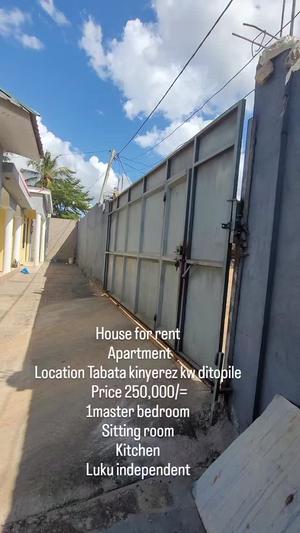 Apartment ya chumba kimoja inapangishwa Tabata Kinyerezi, Dar Es Salaam