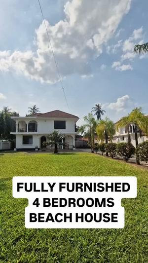 Nyumba (Furnished) ya vyumba vinne inapangishwa Kawe Beach, Dar Es Salaam