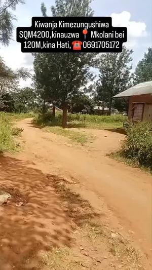 Plot for sale in Mkolani, Mwanza sqm 4200 Plot for sale in Mkolani, Mwanza sqm 4200