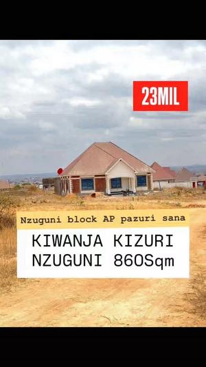 Residential Plot for Sale in Nzuguni, Dodoma (860 sqm) Residential Plot for Sale in Nzuguni, Dodoma (860 sqm)