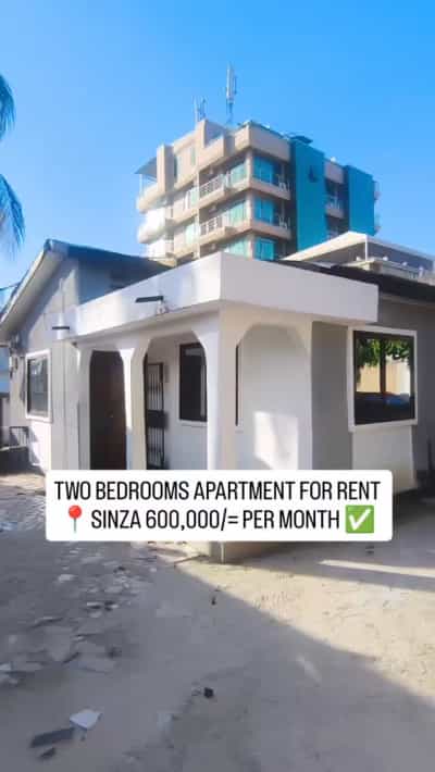 Apartment ya vyumba viwili inapangishwa SINZA, Dar Es Salaam Apartment ya vyumba viwili inapangishwa SINZA, Dar Es Salaam
