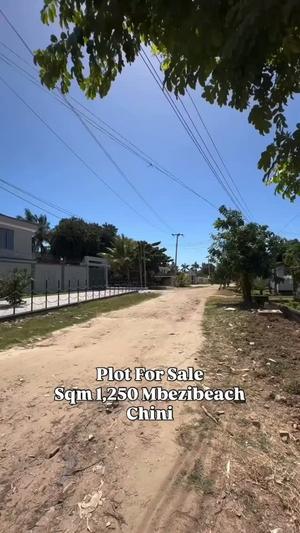 Residential Plot for Sale in Mbezi Beach, Dar Es Salaam (1250 sqm) Residential Plot for Sale in Mbezi Beach, Dar Es Salaam (1250 sqm)