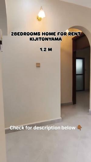 Nyumba ya vyumba viwili inapangishwa Kijitonyama, Dar Es Salaam