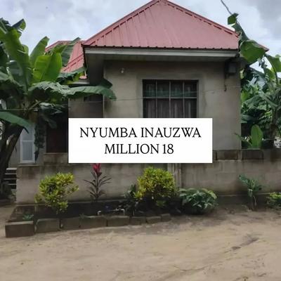 Nyumba ya vyumba viwili inauzwa Kibaha Kongowe, Pwani (225 sqm)