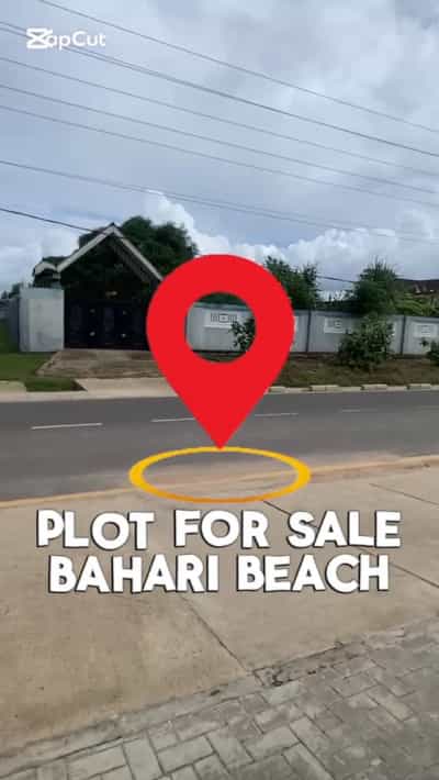 Kiwanja kinauzwa Bahari Beach, Dar Es Salaam (3700 sqm)