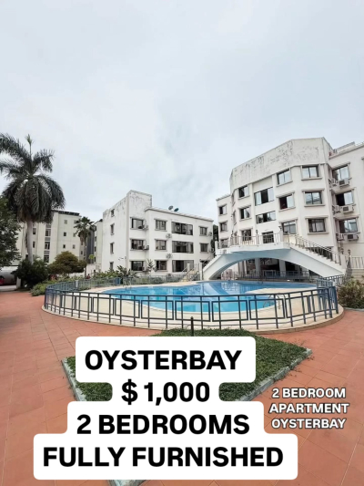 Nyumba/Apartment (Furnished) ya vyumba viwili inapangishwa Masaki, Dar Es Salaam