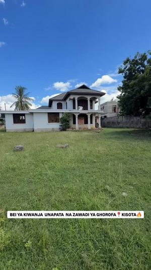 Nyumba ya vyumba vitano inauzwa Kisota, Kigamboni, Dar Es Salaam (1600 sqm)