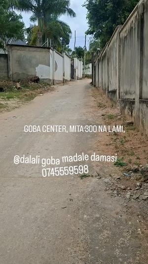Kiwanja kinauzwa Goba Center, Dar Es Salaam sqm 1047 Kiwanja kinauzwa Goba Center, Dar Es Salaam sqm 1047