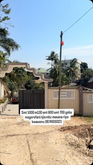 Residential Plot for Sale in Goba Magorofani Njia Masana Bos Ripa Kwawamu, Dar Es Salaam (1000 sqm) Residential Plot for Sale in Goba Magorofani Njia Masana Bos Ripa Kwawamu, Dar Es Salaam (1000 sqm)