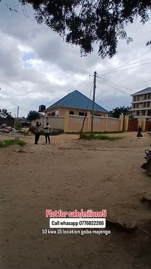Kiwanja kinauzwa Goba Majengo, Dar Es Salaam
