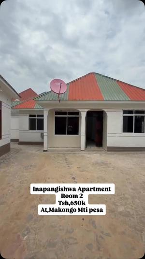 Apartment ya vyumba viwili inapangishwa Makongo Mti Pesa, Dar Es Salaam Apartment ya vyumba viwili inapangishwa Makongo Mti Pesa, Dar Es Salaam