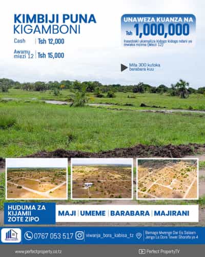 Viwanja vinauzwa Kibogoni Kimbiji, Dar Es Salaam (500 sqm) Viwanja vinauzwa Kibogoni Kimbiji, Dar Es Salaam (500 sqm)