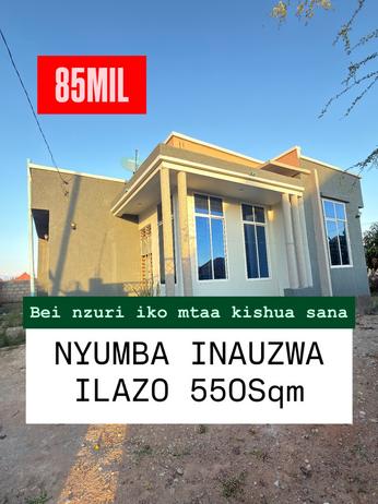 Nyumba ya vyumba viwili inauzwa Ilazo, Dodoma (500 sqm) Nyumba ya vyumba viwili inauzwa Ilazo, Dodoma (500 sqm)