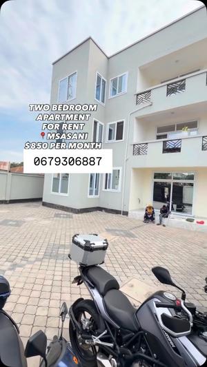 Apartment ya vyumba viwili inapangishwa Msasani, Dar Es Salaam